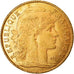 Moneda, Francia, Marianne, 10 Francs, 1914, Paris, MBC, Oro, KM:846