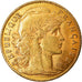 Moneda, Francia, Marianne, 10 Francs, 1914, Paris, EBC, Oro, KM:846