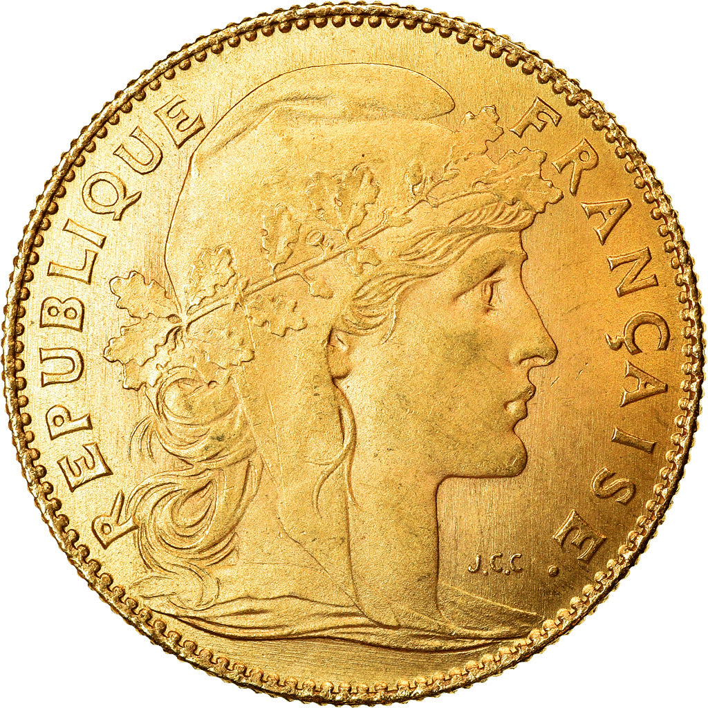 Monnaie, France, Marianne, 10 Francs, 1914, Paris, SPL, Or, Gadoury:1017, KM:846