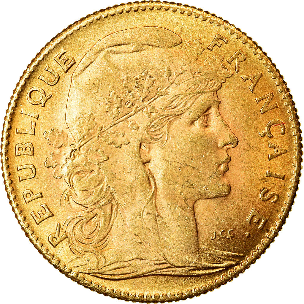 Monnaie, France, Marianne, 10 Francs, 1914, Paris, SPL, Or, Gadoury:1017, KM:846