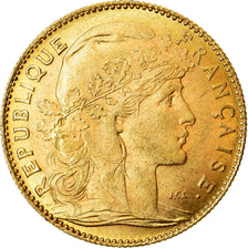 Moneta, Francia, Marianne, 10 Francs, 1900, Paris, SPL-, Oro, KM:846