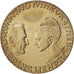 Denmark, Margrethe II, 20 Kroner, 1992, Copenhagen, Aluminum-Bronze, KM:875