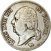Coin, France, Louis XVIII, 5 Francs, 1824, Lyon, EF(40-45), Silver, KM:711.4