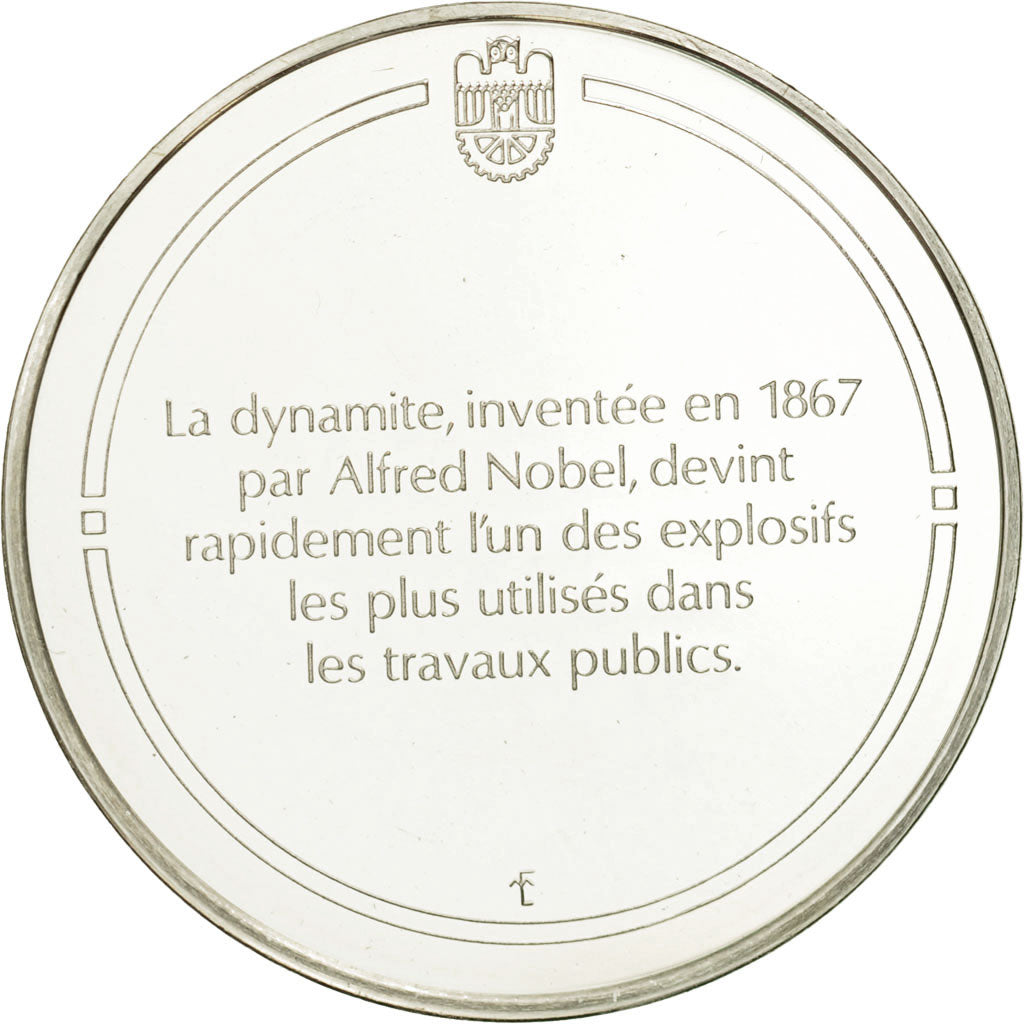 France, Medal, La dynamite, Sciences & Technologies, MS(65-70), Silver