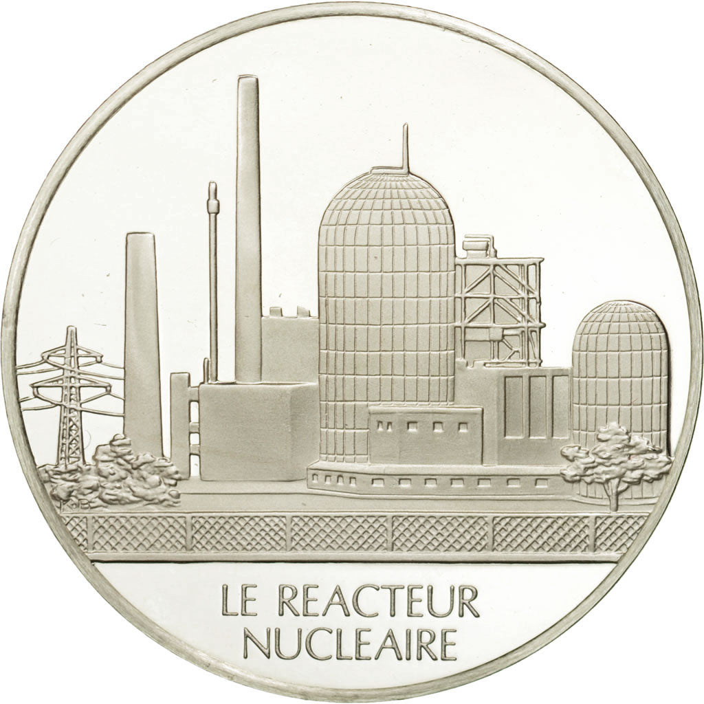 France, Medal, Le réacteur nucléaire, Sciences & Technologies, MS(65-70)