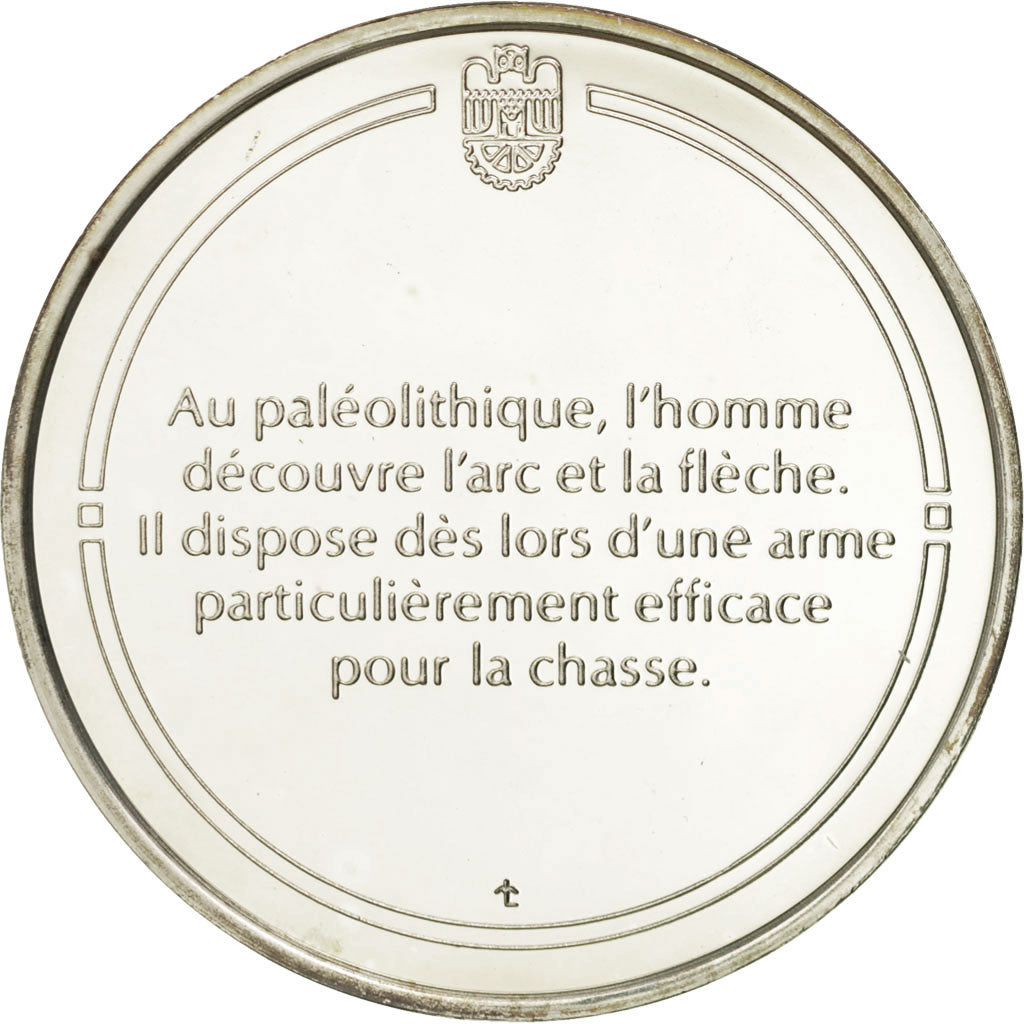 France, Medal, L'arc et la flèche, Sciences & Technologies, MS(65-70), Silver