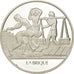 France, Medal, La brique, Sciences & Technologies, FDC, Argent