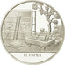 France, Medal, Le papier, Sciences & Technologies, MS(65-70), Silver