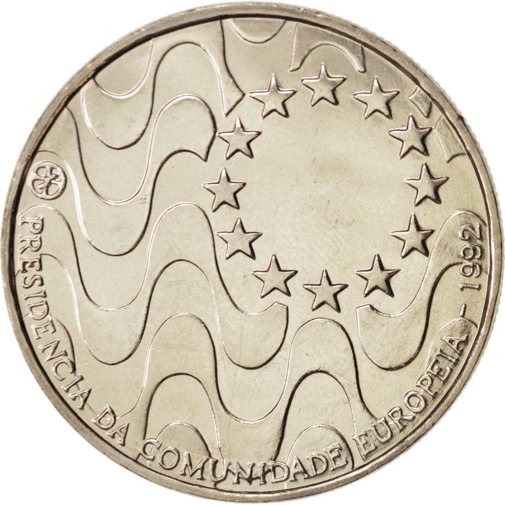 Coin, Portugal, 200 Escudos, 1992, Lisbon, MS(65-70), Copper-nickel, KM:663