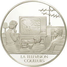 France, Medal, La télévision couleurs, Sciences & Technologies, MS(65-70)