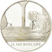France, Medal, Le microscope, Sciences & Technologies, MS(65-70), Silver