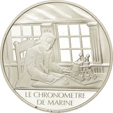 France, Medal, Le chronomètre de marine, Sciences & Technologies, MS(65-70)