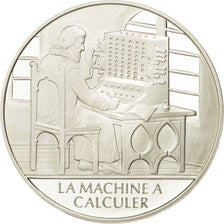 France, Medal, La machine à calculer, Sciences & Technologies, MS(65-70)