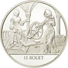 France, Medal, Le rouet, Sciences & Technologies, MS(65-70), Silver