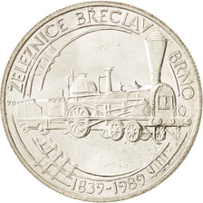 Czechoslovakia, 50 Korun, 1989, Silver, KM:133