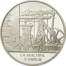 France, Medal, La machine à vapeur, Sciences & Technologies, MS(65-70), Silver