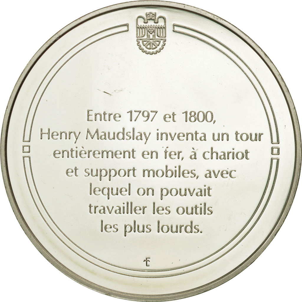 France, Medal, Le tour à charioter, Sciences & Technologies, FDC, Argent