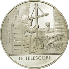 France, Medal, Le télescope, Sciences & Technologies, MS(65-70), Silver