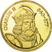 Francja, Medal, Les Rois de France, Charles II, Historia, MS(65-70), Vermeil