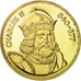 Francia, Medal, Les Rois de France, Charles II, History, FDC, Oro vermeil
