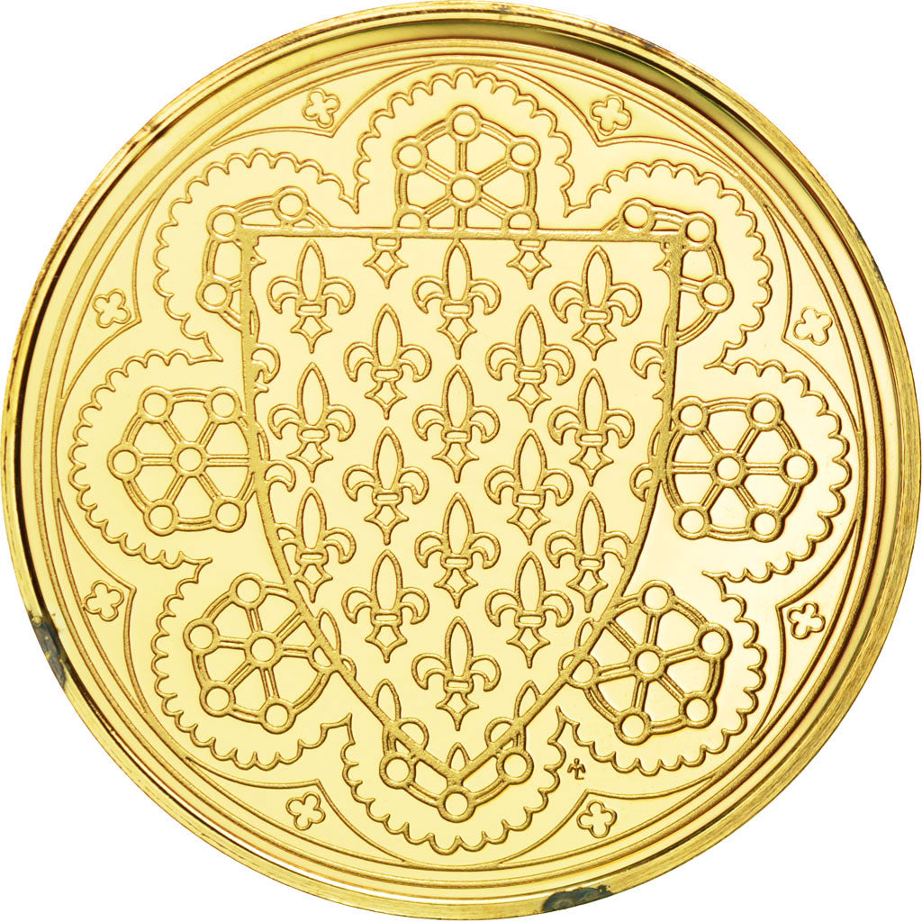 Francia, Medal, Les Rois de France, Philippe V, History, FDC, Vermeil