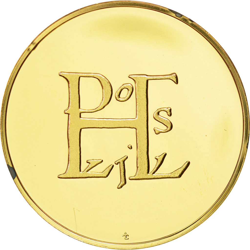 Francia, Medal, Les Rois de France, Louis I, History, FDC, Vermeil