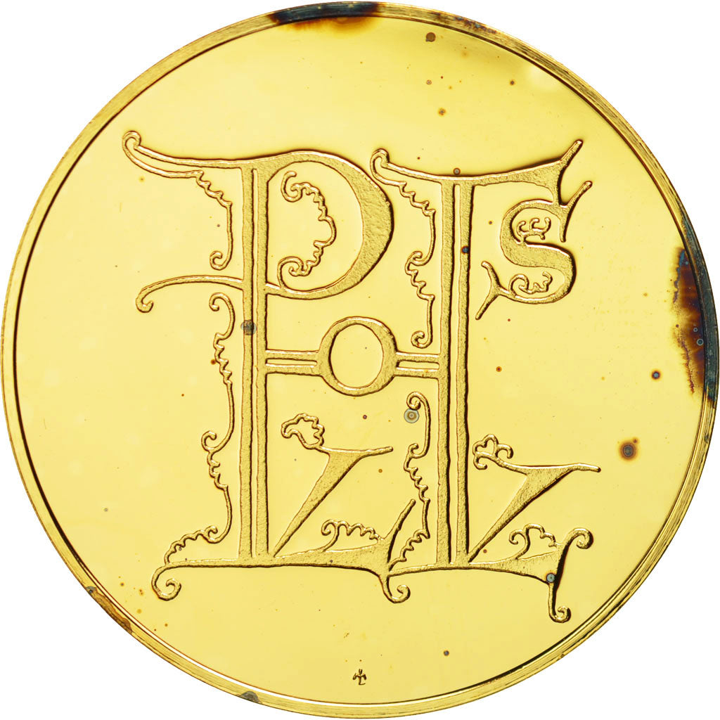 France, Medal, Les Rois de France, Louis VII, History, FDC, Vermeil