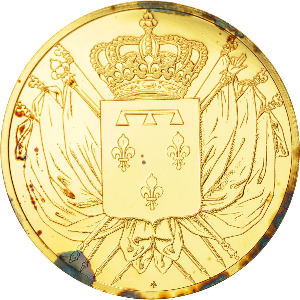 Francia, Medal, Les Rois de France, Louis Philippe Ier, History, FDC, Oro