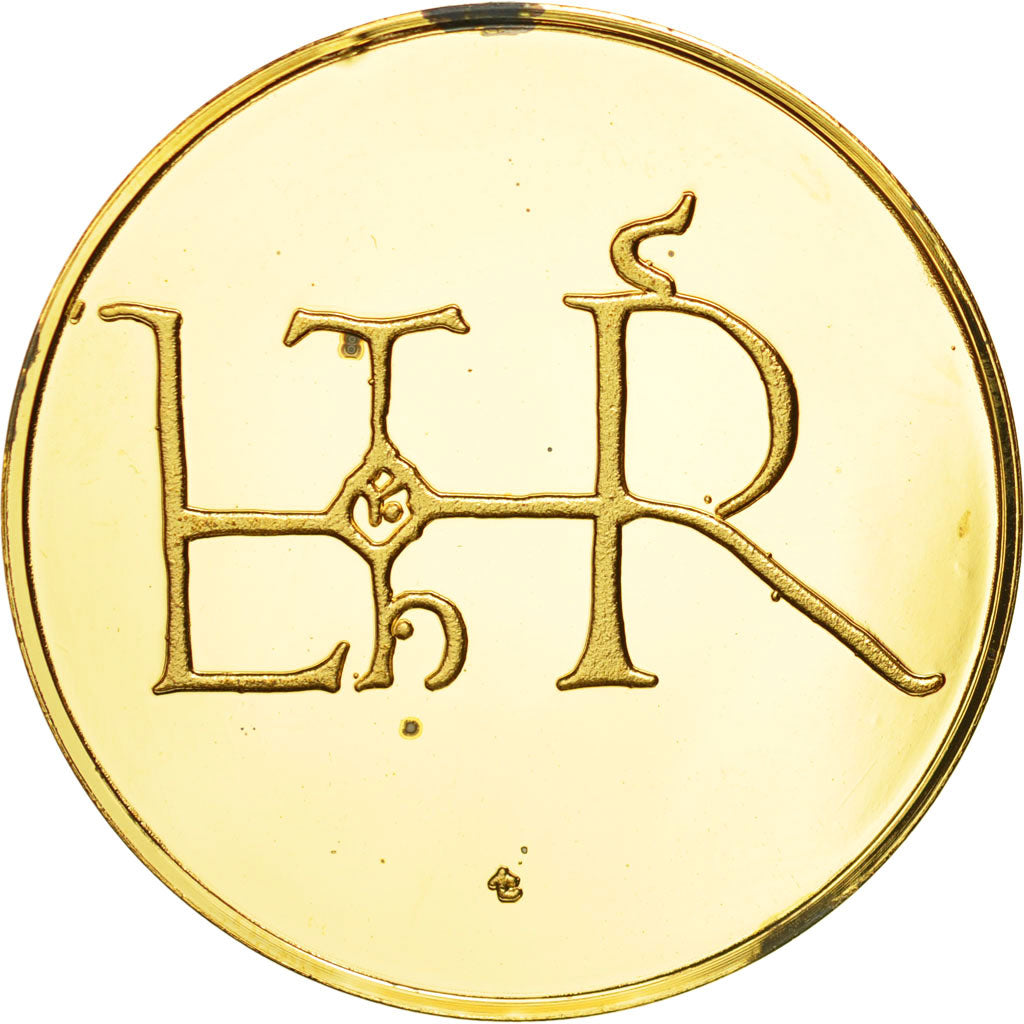 France, Medal, Les Rois de France, Lothaire, History, FDC, Vermeil