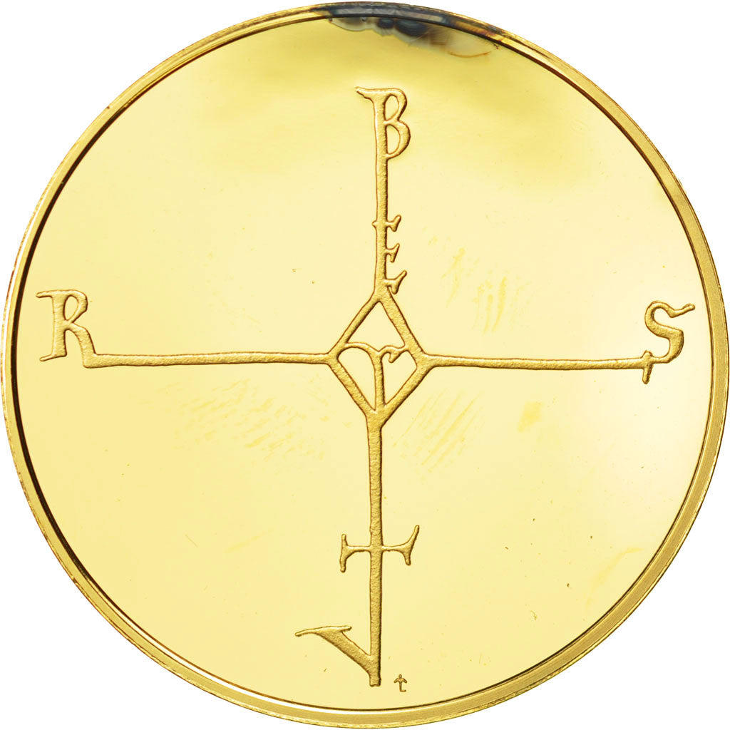 France, Medal, Les Rois de France, Robert II, History, FDC, Vermeil