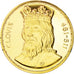 France, Medal, Les Rois de France, Clovis, History, MS(65-70), Vermeil