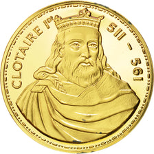 Francia, Medal, Les Rois de France, Clotaire Ier, History, FDC, Vermeil