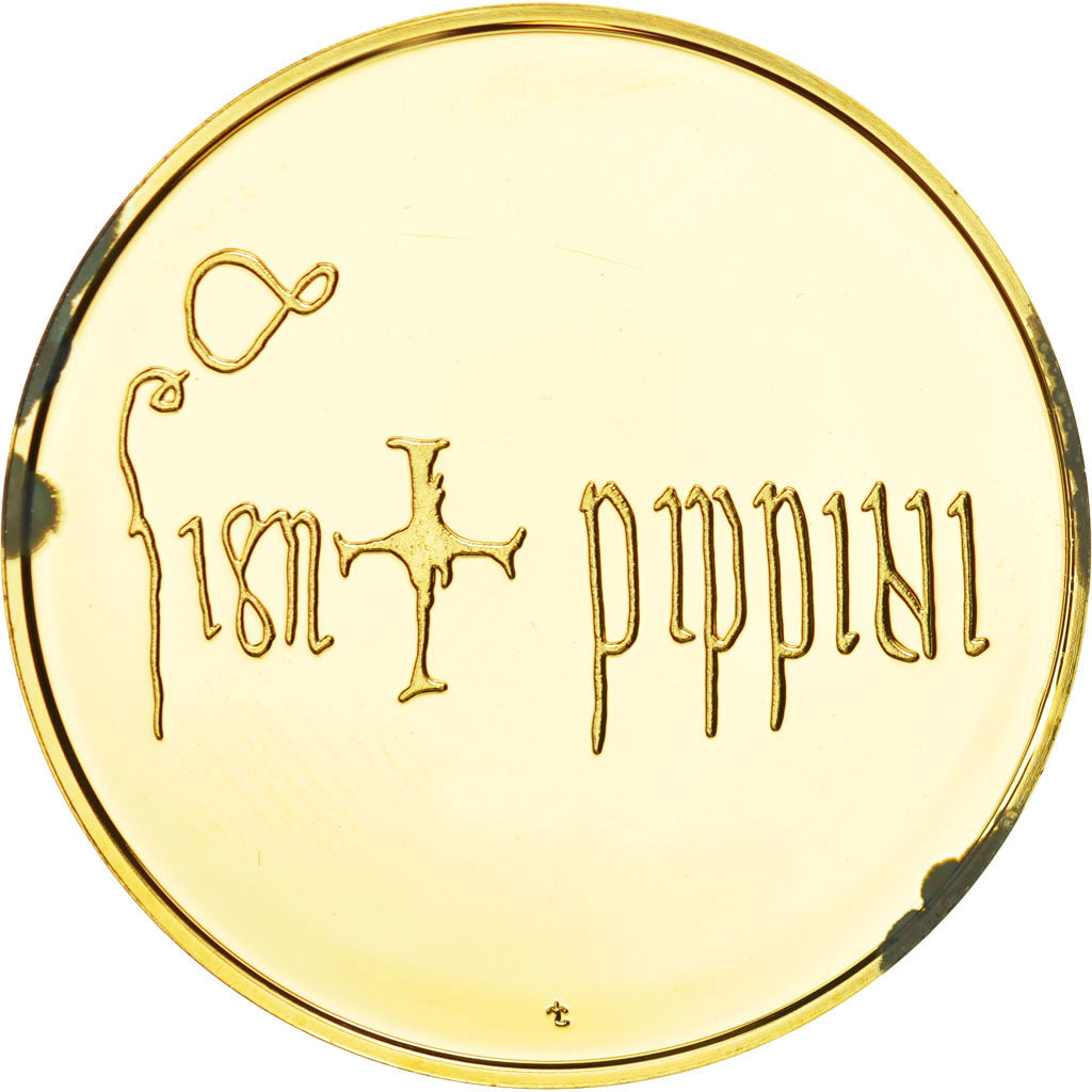 Francia, Medal, Les Rois de France, Pépin, History, FDC, Vermeil