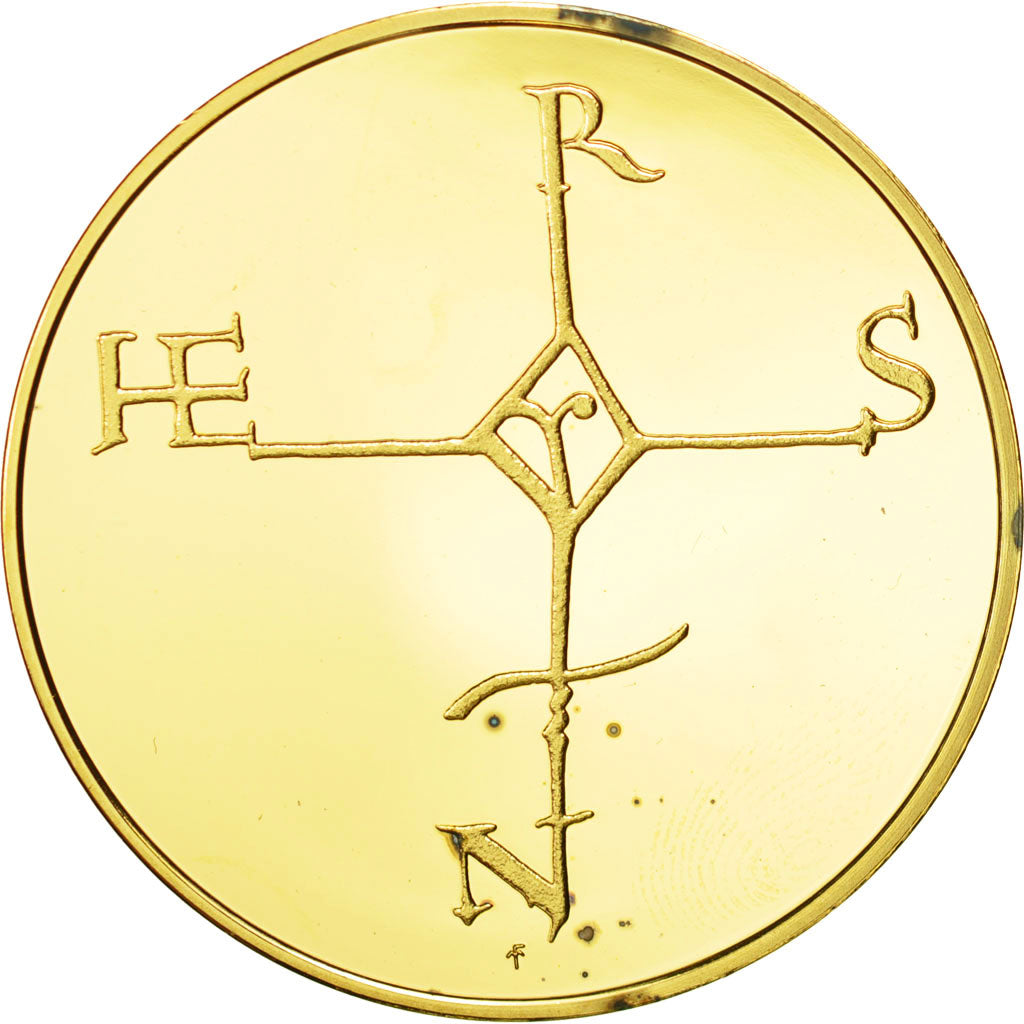 Francia, Medal, Les Rois de France, Henri Ier, History, FDC, Vermeil