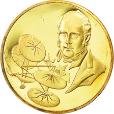 France, Medal, L'Histoire de la Conquête de l'Air, Sir George Cayley, Aviation