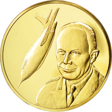 France, Medal, L'Histoire de la Conquête de l'Air, Major Charles E. Yaeger