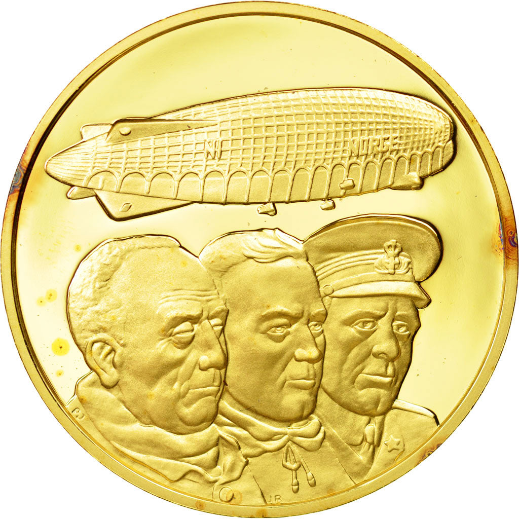 Francja, Medal, L'Histoire de la Conquête de l'Air, Première traversée de