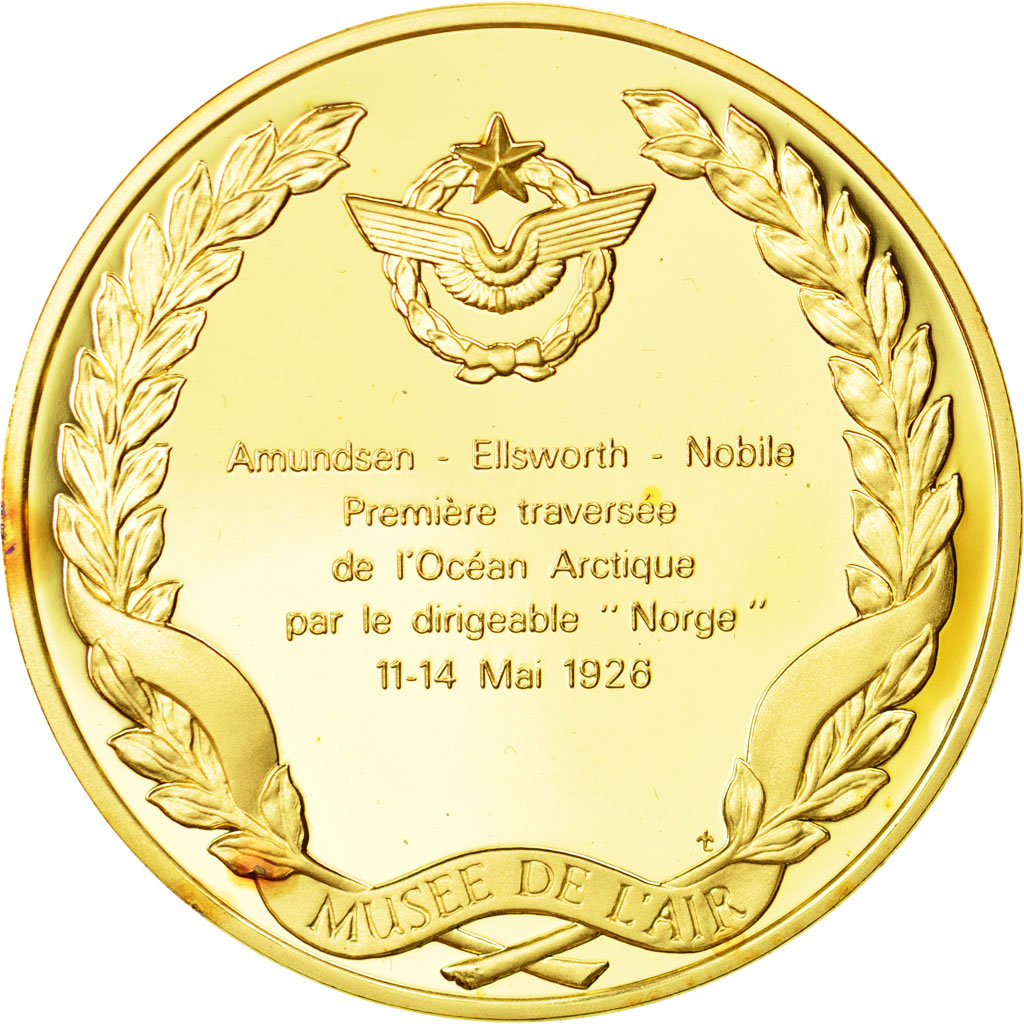 Francja, Medal, L'Histoire de la Conquête de l'Air, Première traversée de
