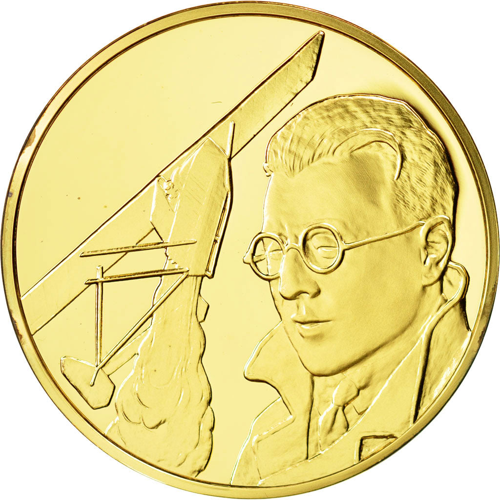 France, Medal, L'Histoire de la Conquête de l'Air, Fritz von Opel, Aviation