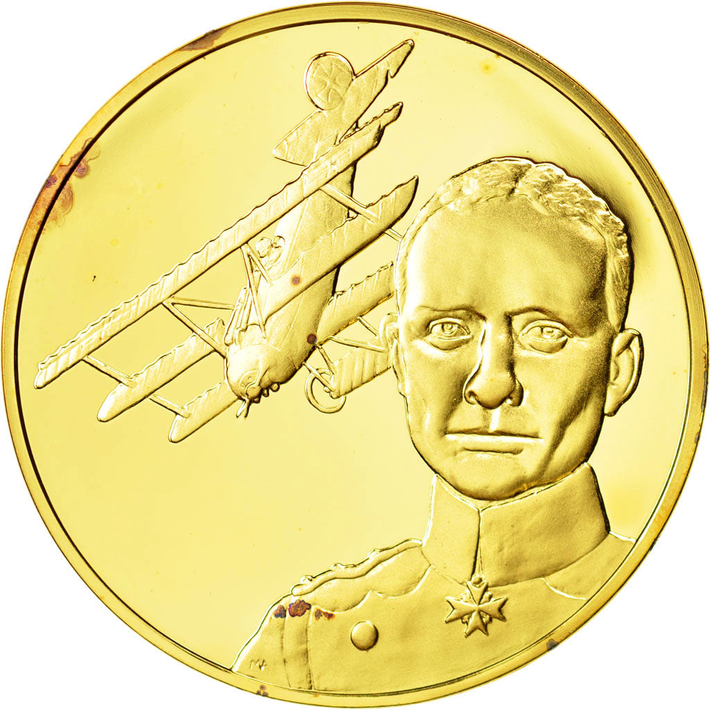 France, Medal, L'Histoire de la Conquête de l'Air, Manfred von Richthofen