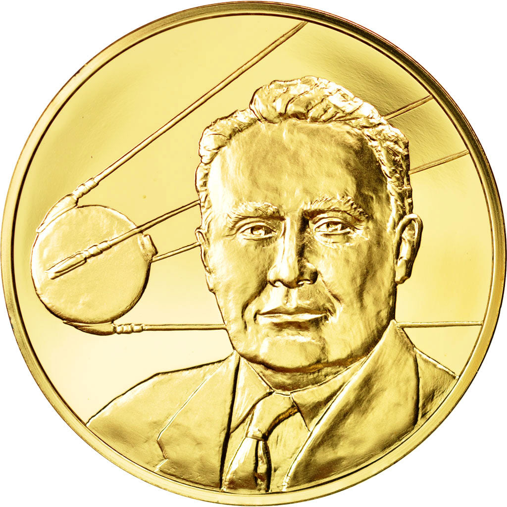 Francia, Medal, L'Histoire de la Conquête de l'Air, Premier satellite Spoutnik