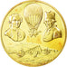 France, Medal, L'Histoire de la Conquête de l'Air, Jean Pierre Blanchard et