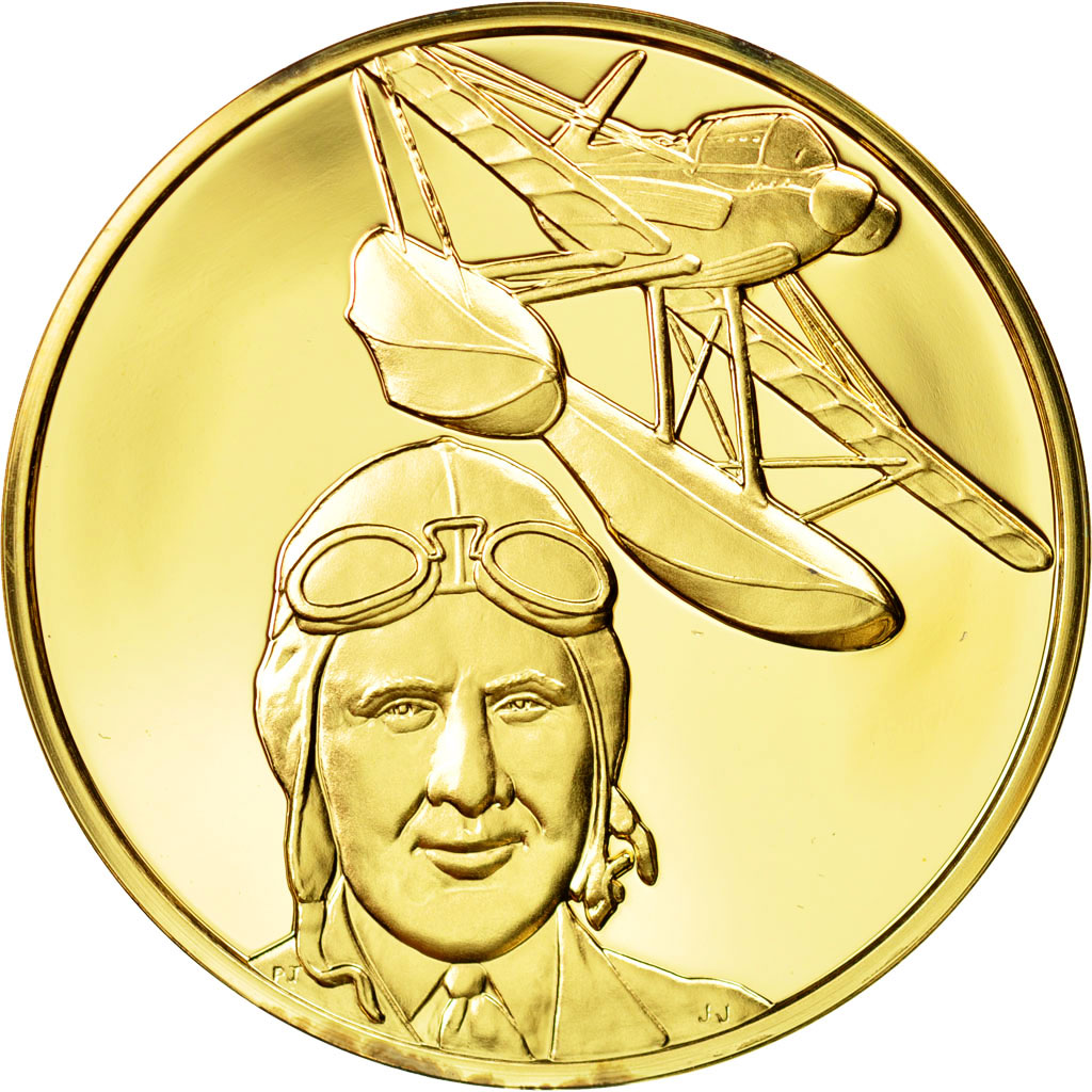 Francia, Medal, L'Histoire de la Conquête de l'Air, J. N. Boothman, Aviation