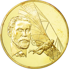 France, Medal, L'Histoire de la Conquête de l'Air, Otto Lilienthal, Aviation