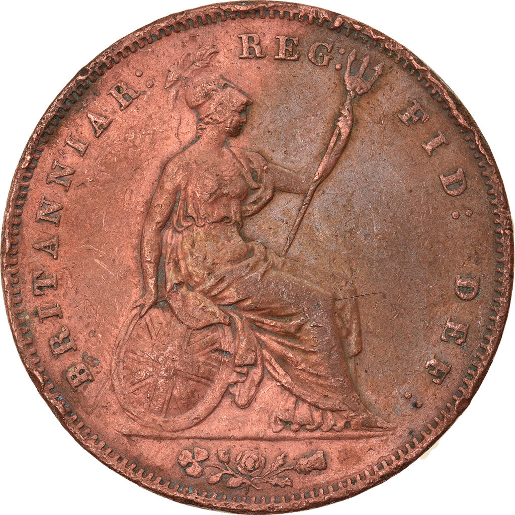 United Kingdom, Penny, Queen Victoria, 1853, VF(20-25), Copper