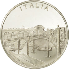 Francia, Medal, Nations du Monde, Italie, Politics, Society, War, FDC, Argento