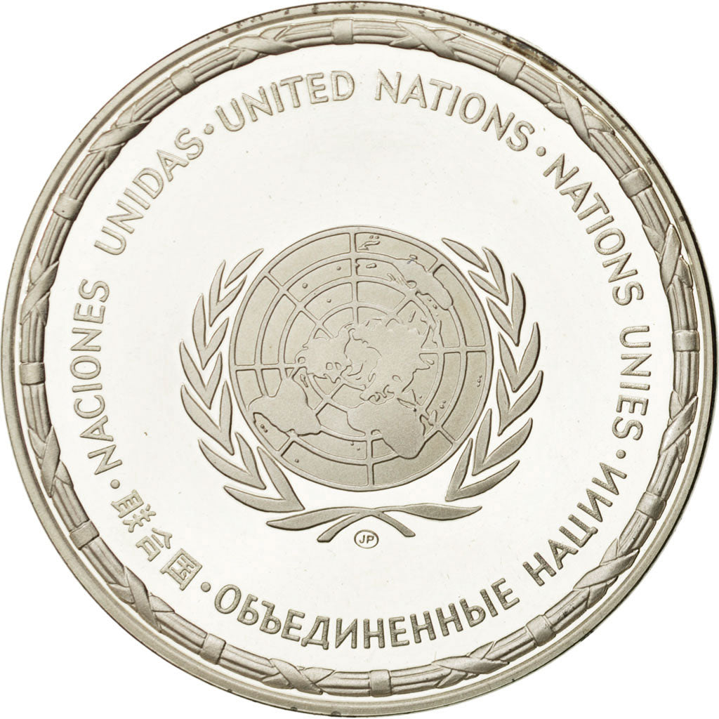 Francia, Medal, Nations du Monde, Italie, Politics, Society, War, FDC, Argento