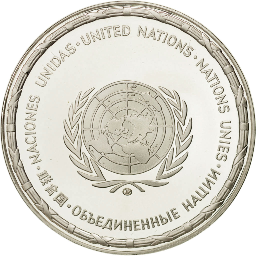 France, Medal, Nations du Monde, Grèce, Politics, Society, War, FDC, Argent