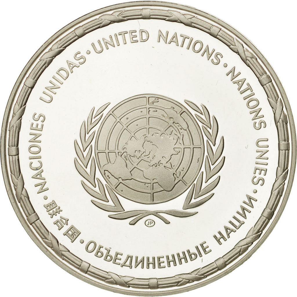 France, Medal, Nations du Monde, Mauritanie, Politics, Society, War, FDC, Argent