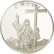 France, Medal, Nations du Monde, Chili, Politics, Society, War, FDC, Argent